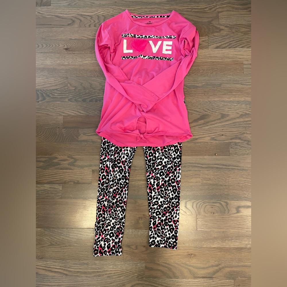 Girls 2 piece legging set